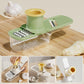 3-in-1-Mandoline-Hobel mit Behälter