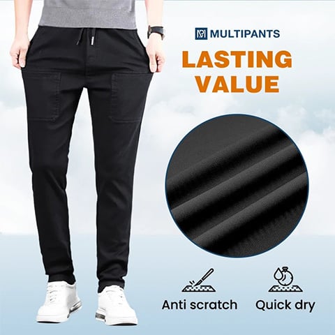 Über 50.000 Stück verkauft!🔥MultiPants – Hochflexible, strapazierfähige Cargohose mit mehreren Taschen
