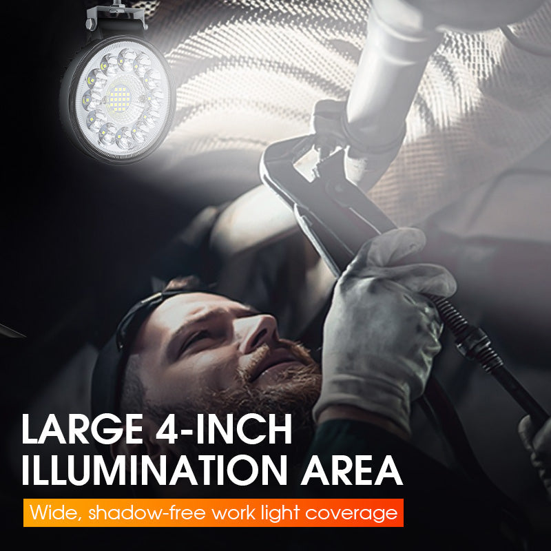 💡4-Zoll-LED-Pod mit 99 W für Offroad-Anwendungen✨