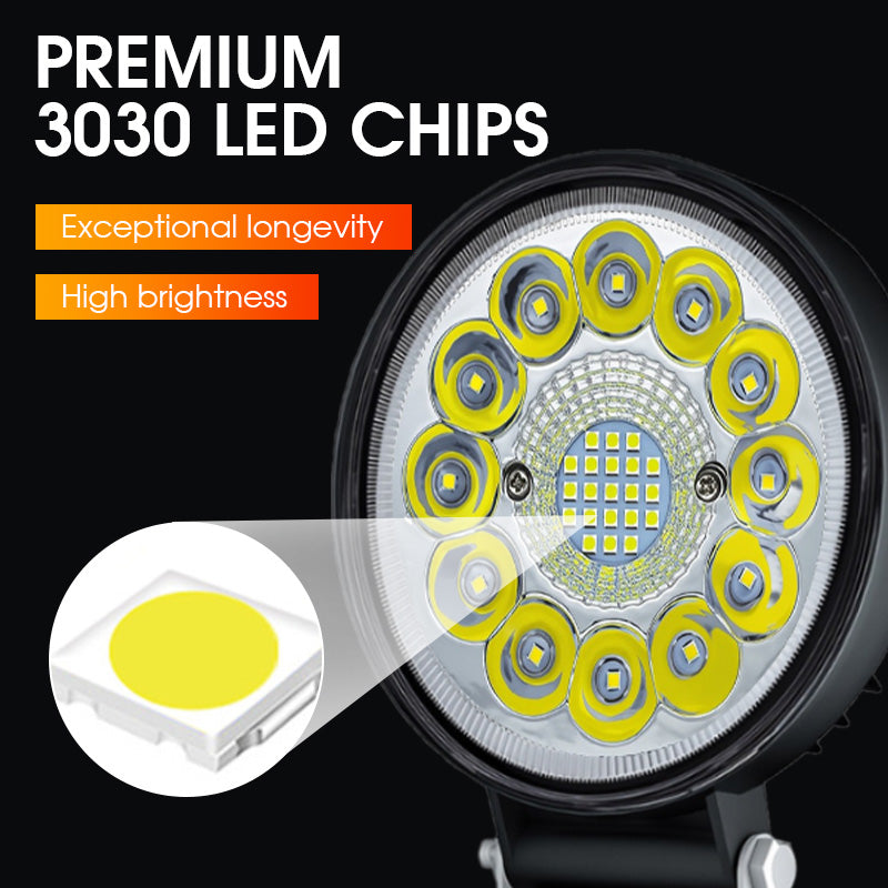 💡4-Zoll-LED-Pod mit 99 W für Offroad-Anwendungen✨