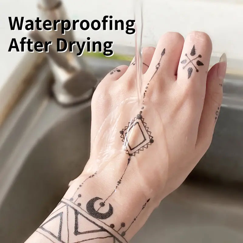 💥Set temporärer Tattoo-Marker – 10-farbige Körperkunststifte🌈
