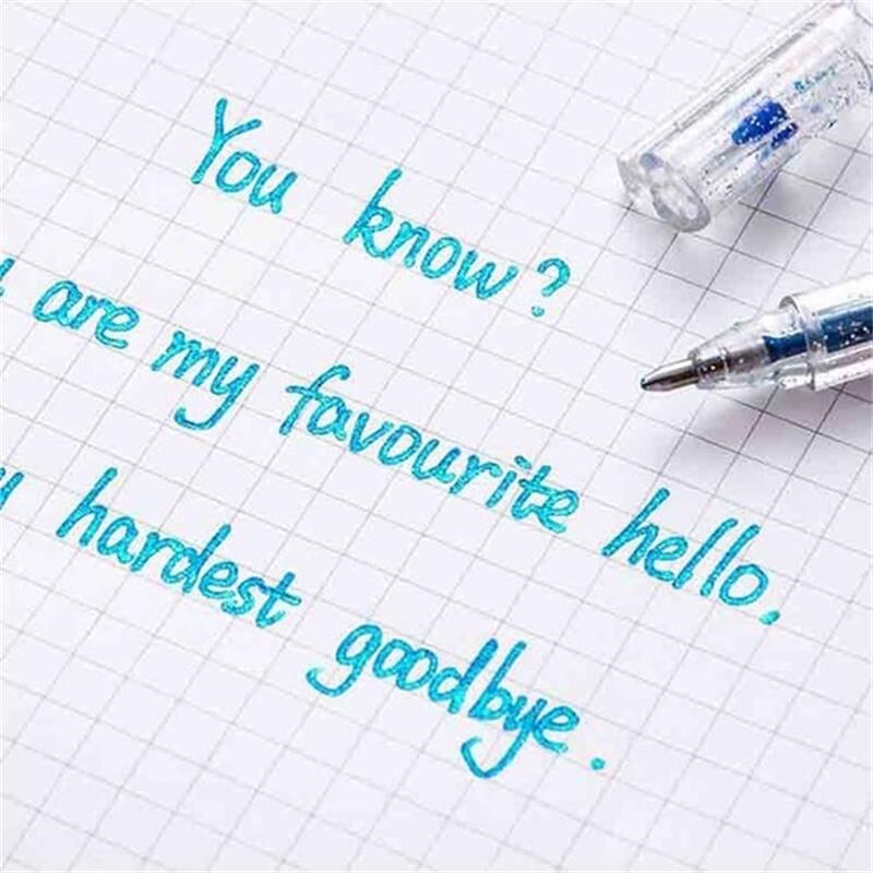 🔥Weihnachtsverkauf – 44 % Rabatt🎨 Set mit glitzernden Gelstiften🎄Leuchtende Farben, grenzenlose Kreativität