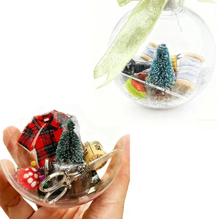 🎁🔥Letzter Tag des Ausverkaufs 50 % Rabatt🔥💥Weihnachts-Nähprojekt: Schneekugel-Ornament🎄