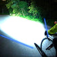 Wasserdichter, wiederaufladbarer Fahrradscheinwerfer mit Clip