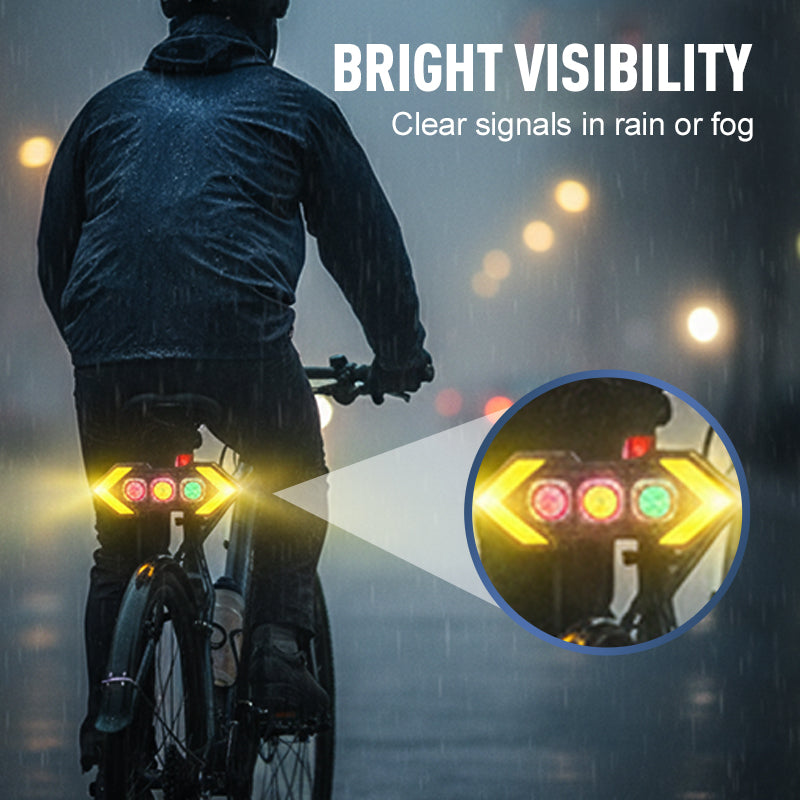 ⚡⚡Kabelloses Blinker-Set für das Heck Ihres Fahrrads🛠️🔥