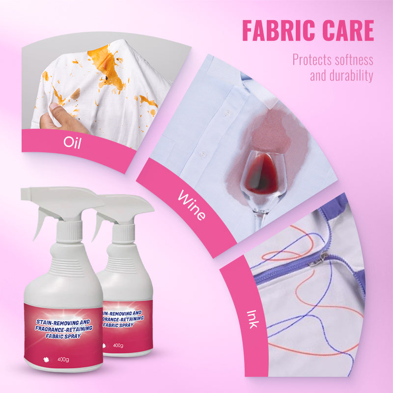 👕 ✨Gewebespray, das Flecken entfernt und Düfte bewahrt