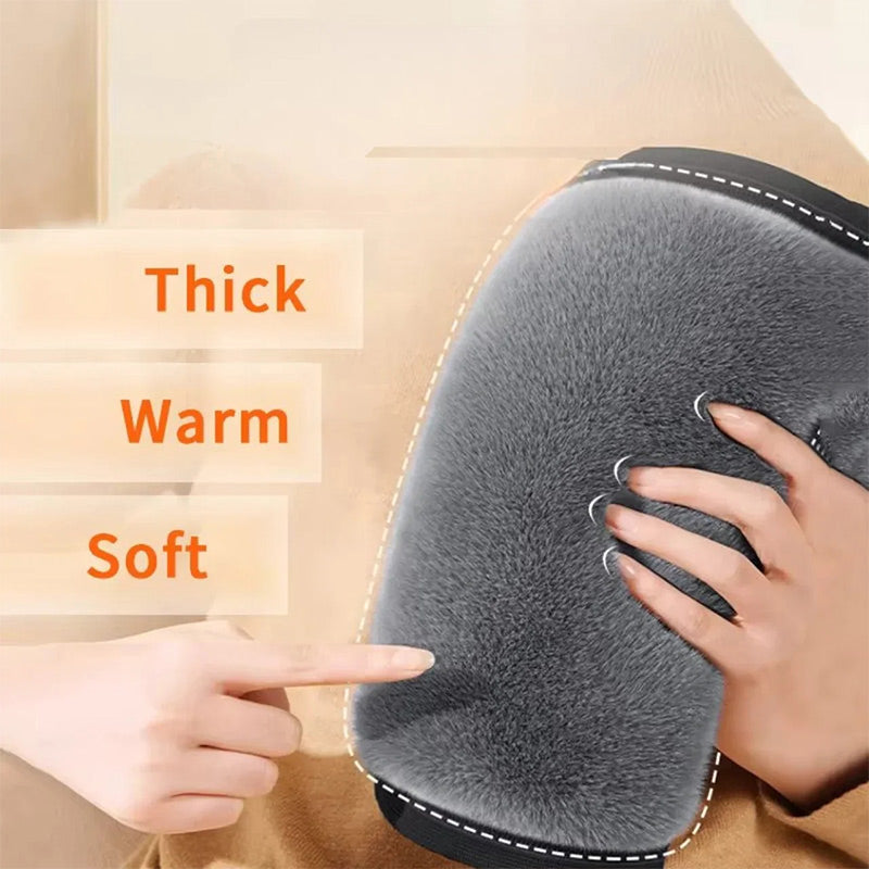 🏆👍Warme rutschfeste Plüsch-Knieschoner für den Winter🌿🌿