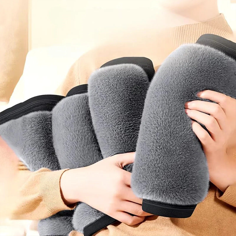 🏆👍Warme rutschfeste Plüsch-Knieschoner für den Winter🌿🌿