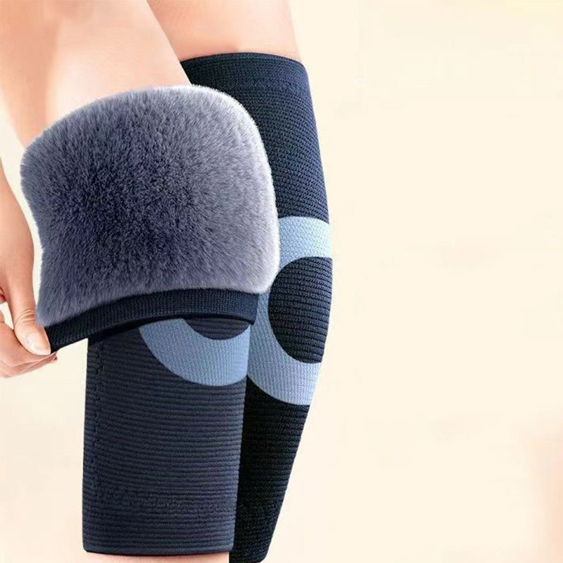 🏆👍Warme rutschfeste Plüsch-Knieschoner für den Winter🌿🌿