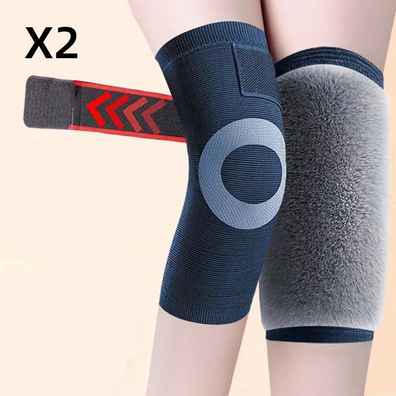 🏆👍Warme rutschfeste Plüsch-Knieschoner für den Winter🌿🌿