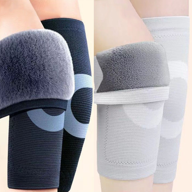 🏆👍Warme rutschfeste Plüsch-Knieschoner für den Winter🌿🌿