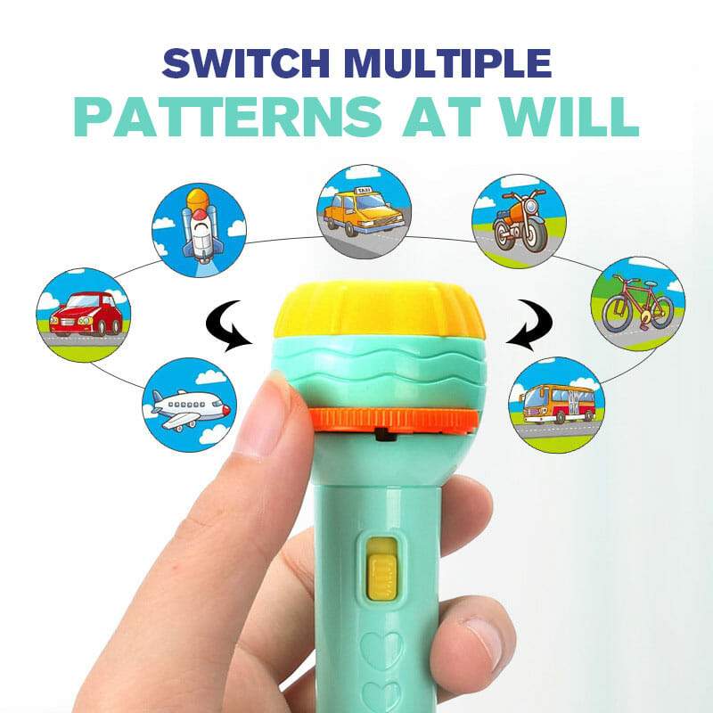 Pädagogische Projektionstaschenlampe für Kinder