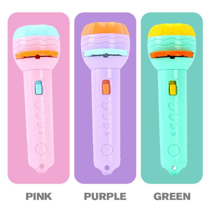 Pädagogische Projektionstaschenlampe für Kinder