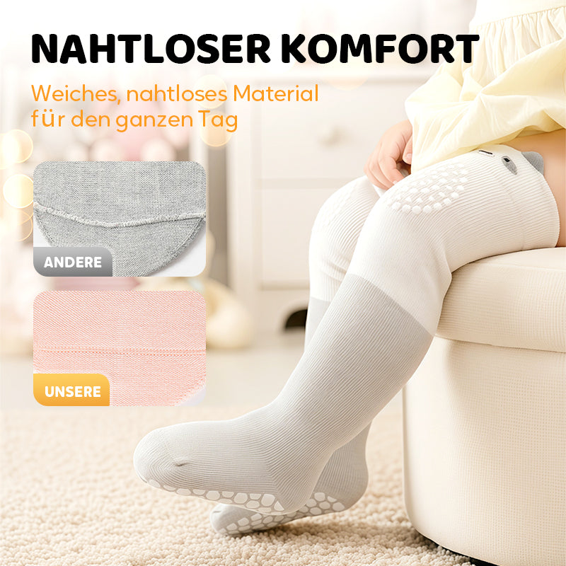 Baby-Kniestrümpfe mit rutschfester Sohle – 3er-Set