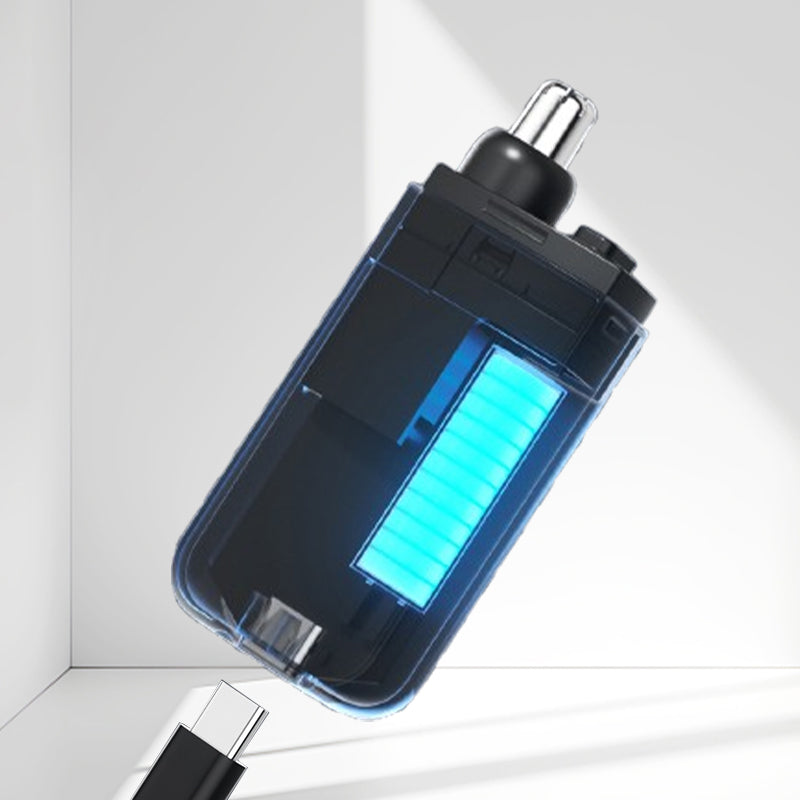 🔥2025 Bestseller🔥 Tragbarer, wiederaufladbarer und wasserdichter Nasenhaarschneider