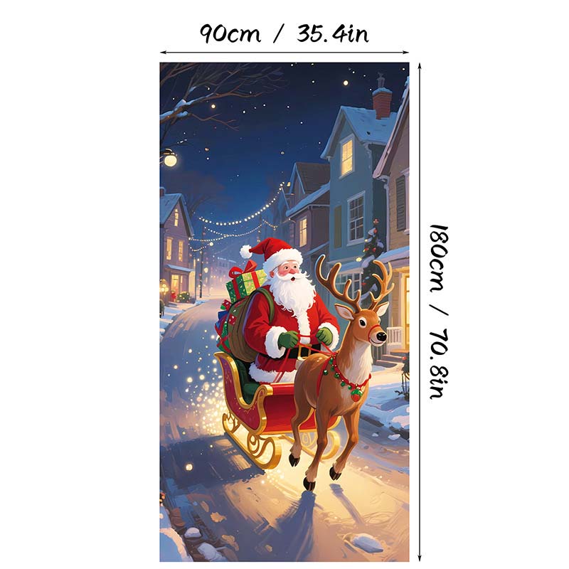🎄Weihnachtsverkauf 50% RABATT🎄Weihnachtsmann Türrahmen-Banner - Frohe Weihnachten & Ein gutes neues Jahr🎅🎁
