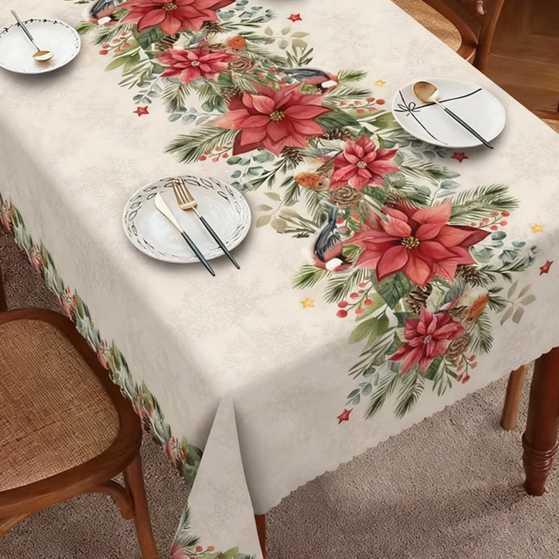 ✨Weihnachtsneuheiten✨Elegante Tischdecke mit Weihnachtsmotiv