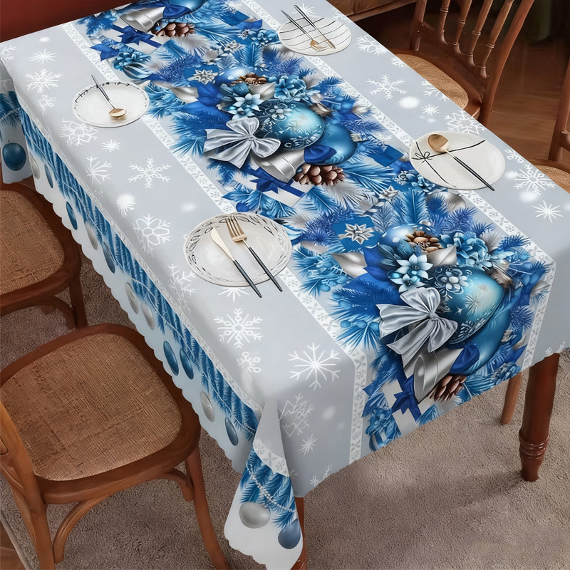 ✨Weihnachtsneuheiten✨Elegante Tischdecke mit Weihnachtsmotiv
