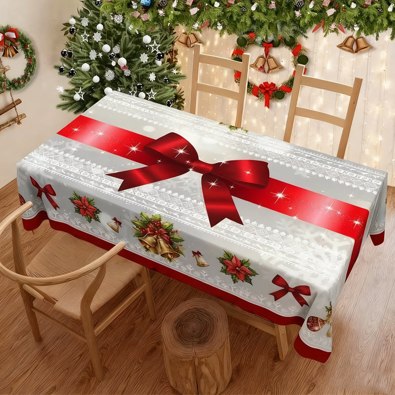 ✨Weihnachtsneuheiten✨Elegante Tischdecke mit Weihnachtsmotiv