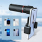 🔭 50% RABATT JETZT! ✨ Tragbares Monokularteleskop für Draußen - 12x50 Vergrößerung mit Smartphone-Adapter für Abenteuer 🌄📱