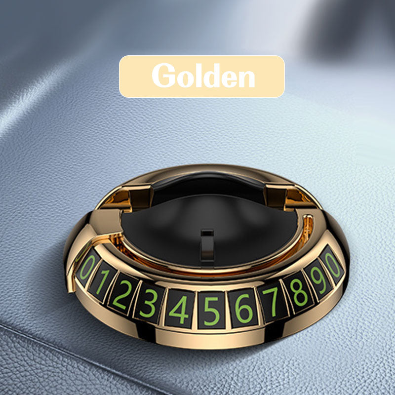 Halterung für Autotelefon mit Parkkennzeichen