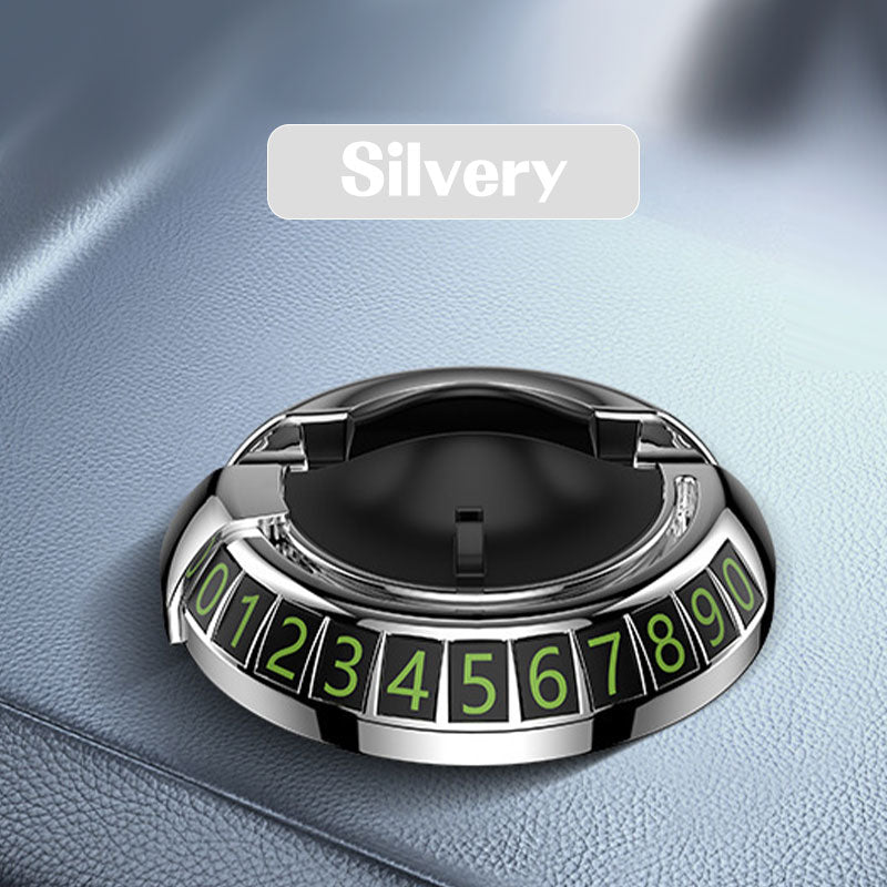 Halterung für Autotelefon mit Parkkennzeichen