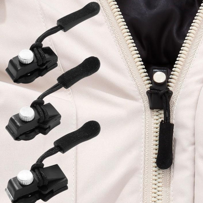 🔧🧳 Einfach zu installierendes Reißverschluss-Reparaturset – Langlebige Konstruktion, reibungslose Funktion und breite Kompatibilität für Kleidung/Gepäck!