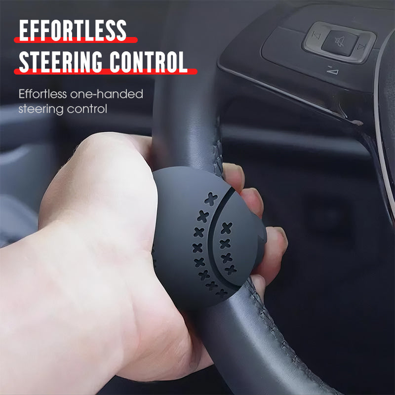 🚗 KAUFEN SIE 2, BEKOMMEN SIE 3! ✨ Ergonomischer Lenkradknauf – rutschfestes Design für besseren Halt unter allen Umständen 🔧💫
