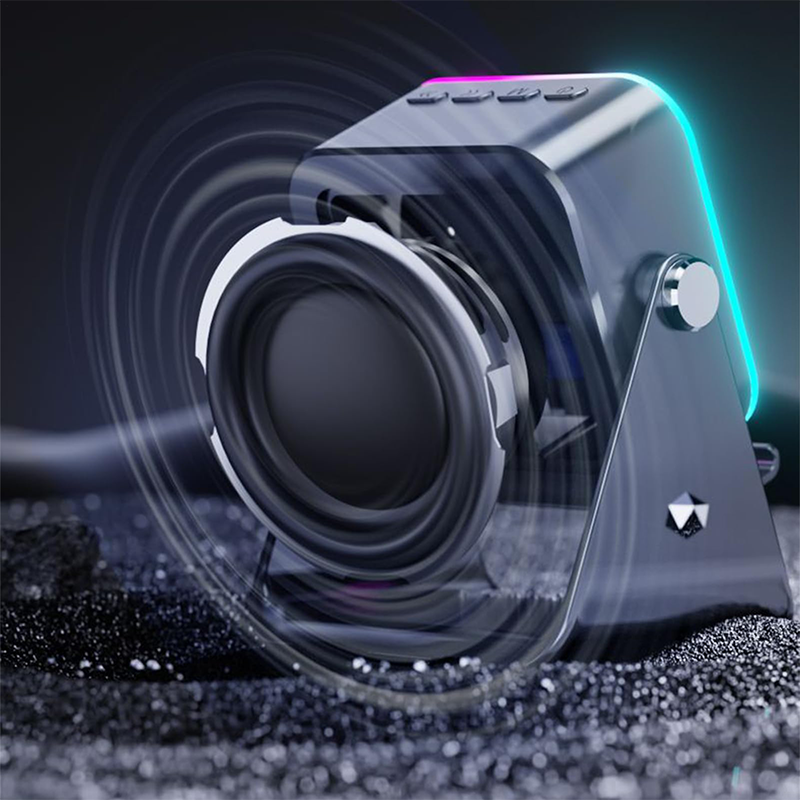 5-in-1 Wireless Induktions-Lautsprecher mit verstellbarem Telefonständer