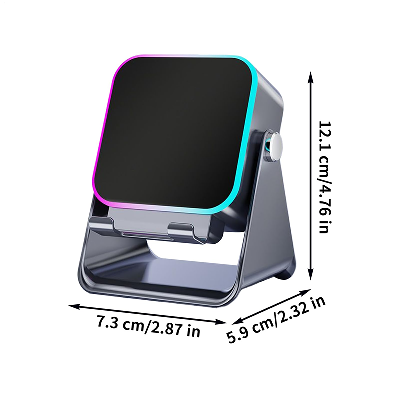 5-in-1 Wireless Induktions-Lautsprecher mit verstellbarem Telefonständer