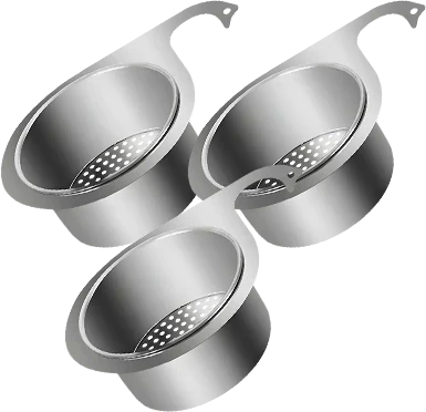 Globetrek° Wasserhahnfilter: Schwanen-Stil Edelstahlfilter