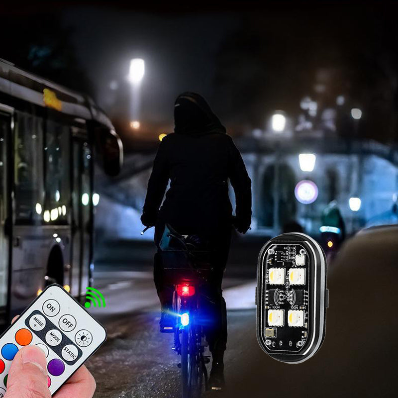 📢📢50% RABATT !!⏰Tragbare LED-Warnleuchte für das Auto mit Fernbedienung