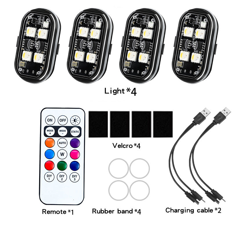 📢📢50% RABATT !!⏰Tragbare LED-Warnleuchte für das Auto mit Fernbedienung