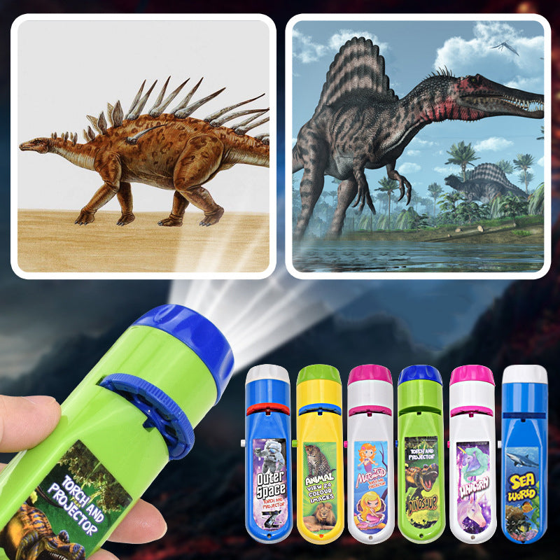 🎁SISTA DAGEN – 40% RABATT!🦖Pedagogi🎁LETZTER TAG – 40 % RABATT!🦖Pädagogisches Projektionsspielzeug mit Themenfoliensk projektorleksak med temaslides