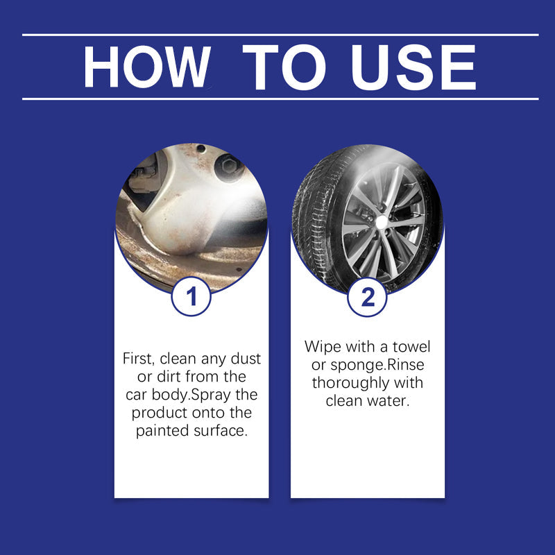 Leistungsstarkes All-in-One-Rostschutzspray für Autos – Geeignet für Stoßstangen, Auspuffrohre und Verkleidungen, entfernt Rost mühelos in wenigen Minuten