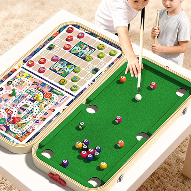 6-in-1-Holz-Tischspiel für Kinder