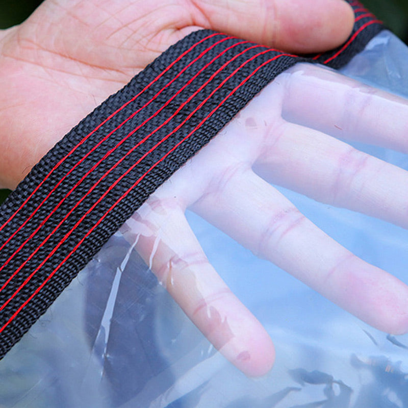 🏕️ 50% RABATT! 🌧️ Hochbelastbare transparente wasserdichte Isolierplane – Reißfest, wetterfest & vielseitig – Ideal für Camping, Bau & Schutzabdeckungen 🛡️