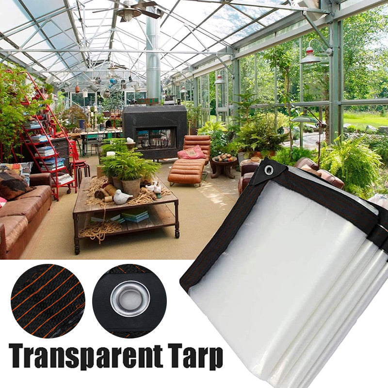 🛡️⏰ NUR HEUTE: -50% 🔥 Hochbelastbare transparente Plane – wasserdicht, UV-beständig & isolierend ⛈️✨