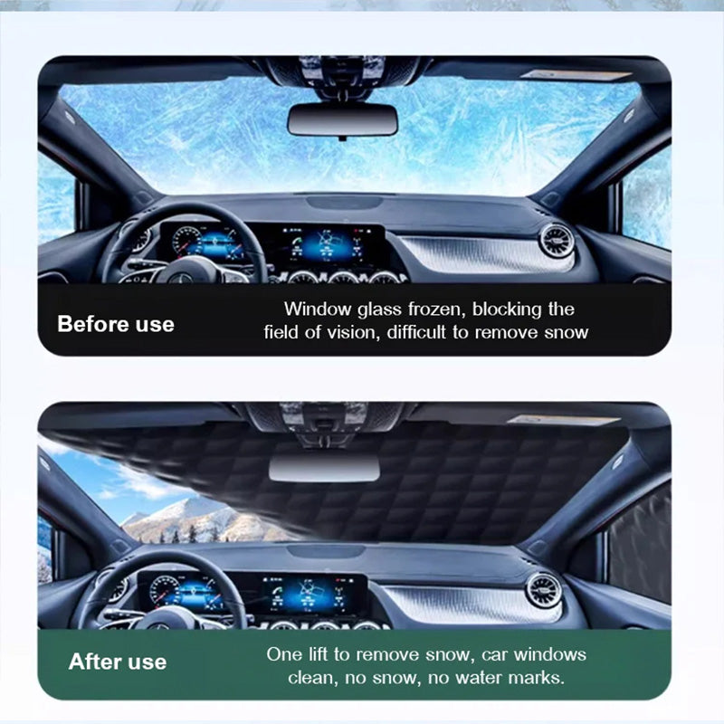 Autofensterabdeckung mit Saugnäpfen