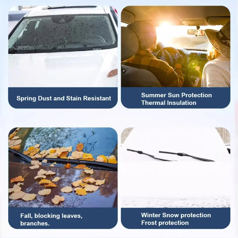 Autofensterabdeckung mit Saugnäpfen