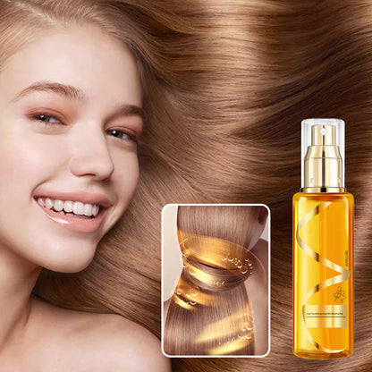 ✨ Haarölspray – 100 ml Pflanzenextrakte, intensive Feuchtigkeitspflege ohne fettende Wirkung. Bändigt krauses Haar und verleiht ihm strahlenden Glanz!