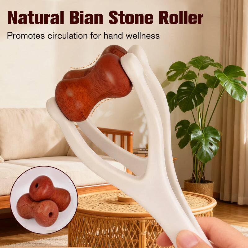 Bian Stone Finger- und Handflächen-Massageroller