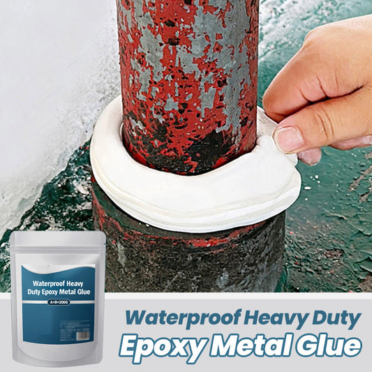 Wasserfester, hochbelastbarer Epoxid-Metallkleber