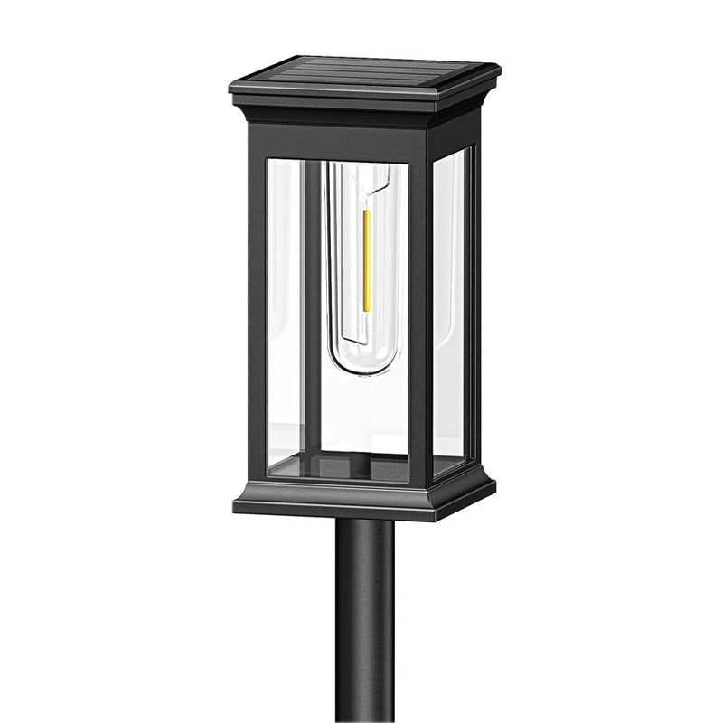 🌞 Solar-Gartenleuchte mit Filament-Optik – Wasserdicht & ideal für Wege und Rasen