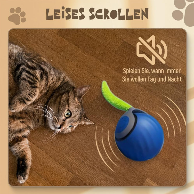 🖤Black Friday & Weihnachten🎄Automatischer intelligenter Sensor-Katzenspielball