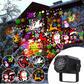 Rotierender LED-Weihnachtsmusterprojektor