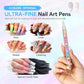 🎁Weihnachtsgeschenk🎄Professionelles Nagelkunst-Stiftset mit 12 Farben