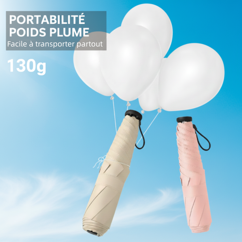 🖤Black Friday & Weihnachten🎄Leichter Mini-Sonnenschirm & Regenschirm mit UV-Schutz