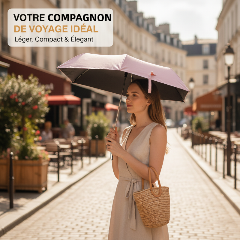 🖤Black Friday & Weihnachten🎄Leichter Mini-Sonnenschirm & Regenschirm mit UV-Schutz