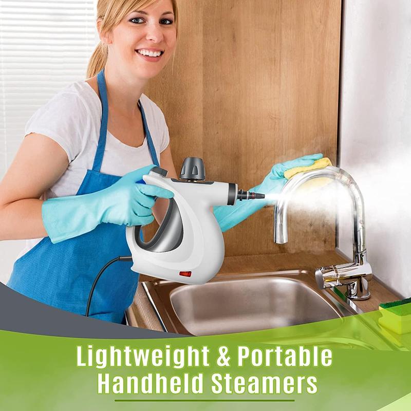 ✨🌟Der All-in-One Dampfreiniger🌈🌈Spürt hartnäckiges Fett & Bakterien aus Küche, Bad & Auto in 15 Sek. weg💫Kontinuierlich 20 Min. chemiefrei reinigen. Leicht & effizient.